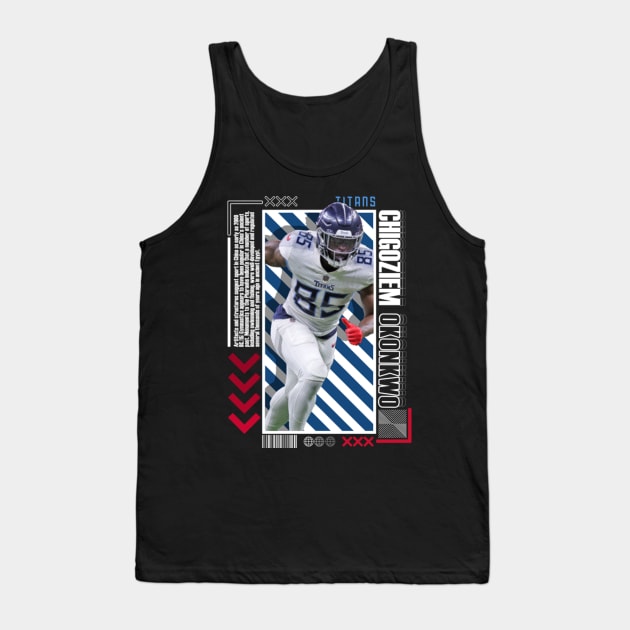 Chigoziem Okonkwo Paper Poster Version 10 Tank Top by art.Hamdan